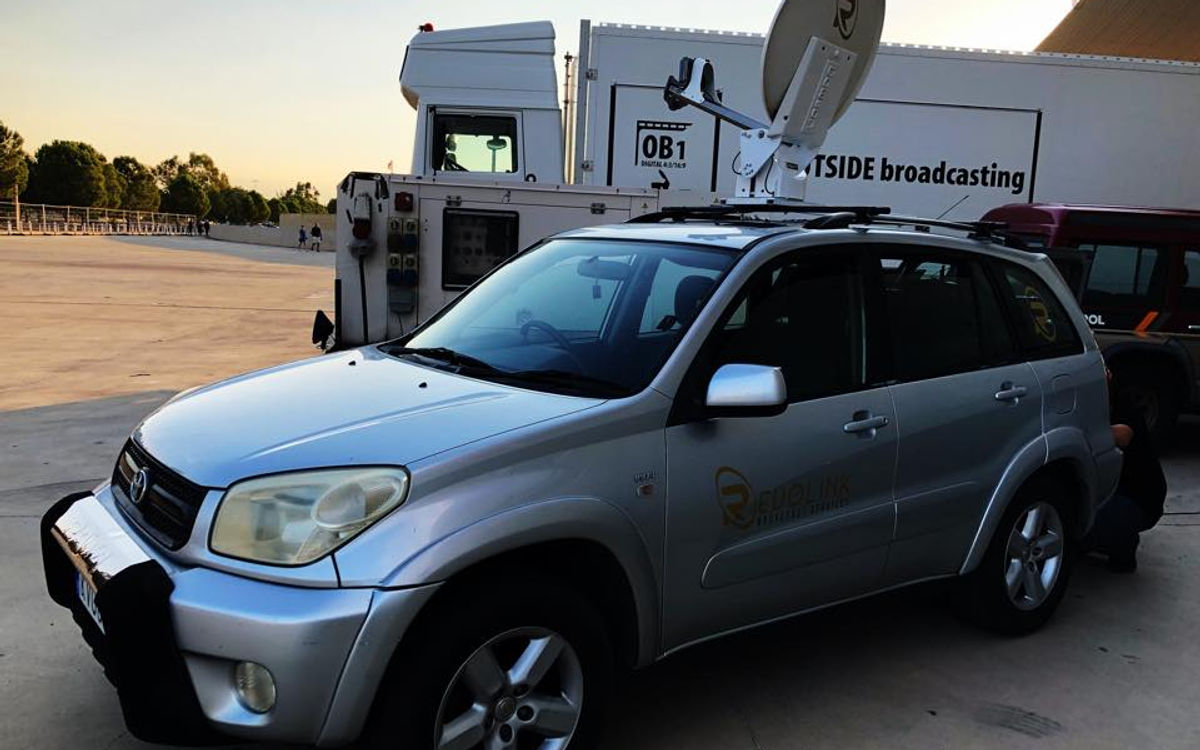 Cyprus only IP SNG and satellite transmission