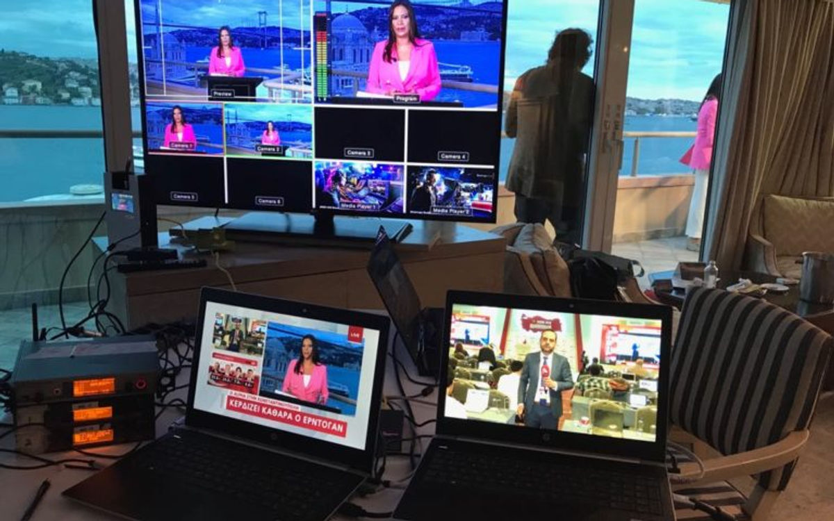 Live from Istanbul due to Turkish Elections