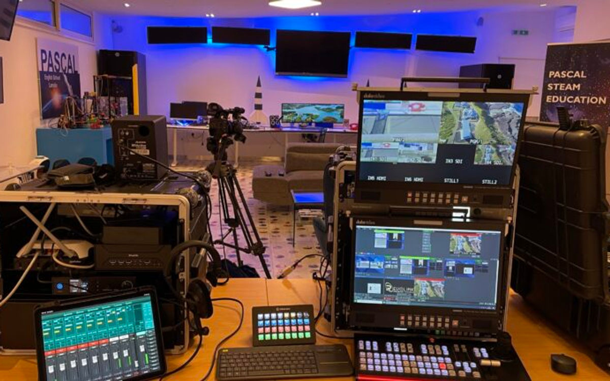 Pascal Space Center Live Production – Live from Stratosphere